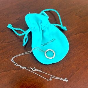 Tiffany & Co Circle Pendant Necklace